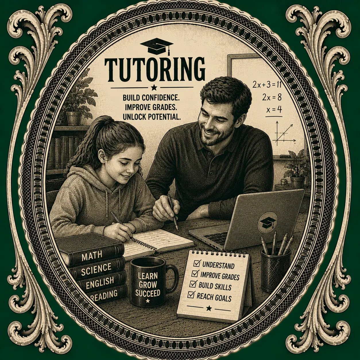 Tutoring illustration