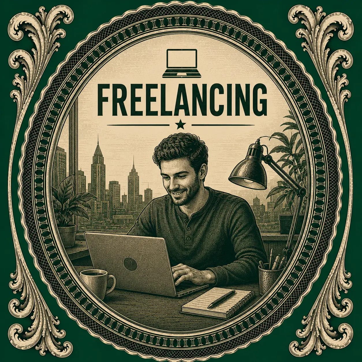 Freelancing illustration