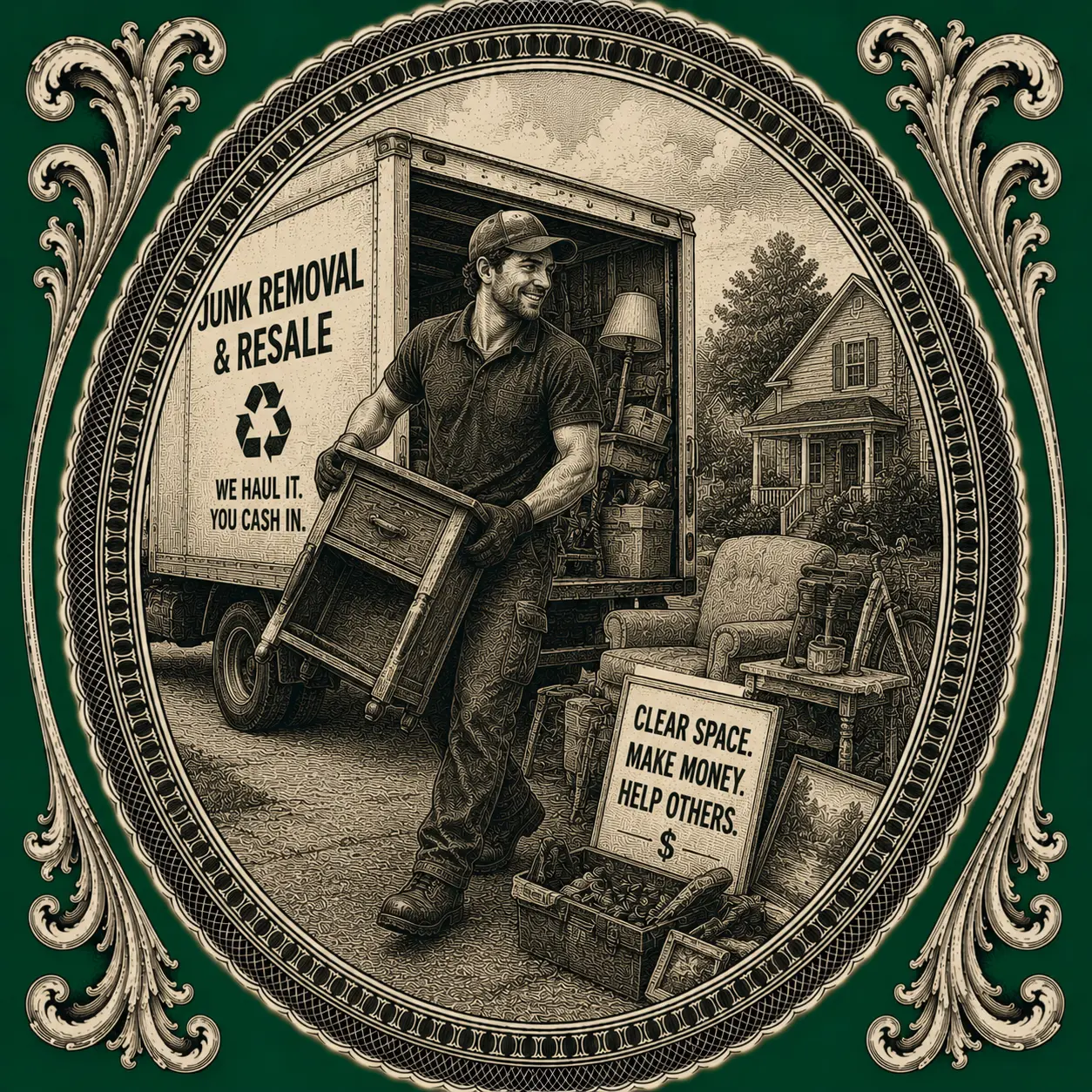 Junk Removal & Resale illustration